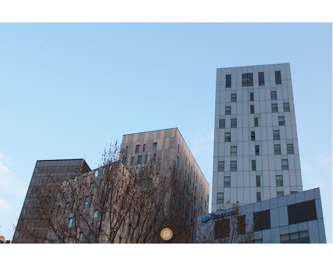 Artistic picture - Barcelona @22 - Corporate buildings